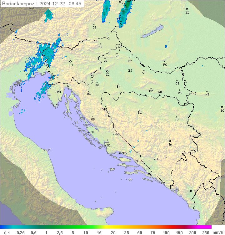 Padavine Hrvaška