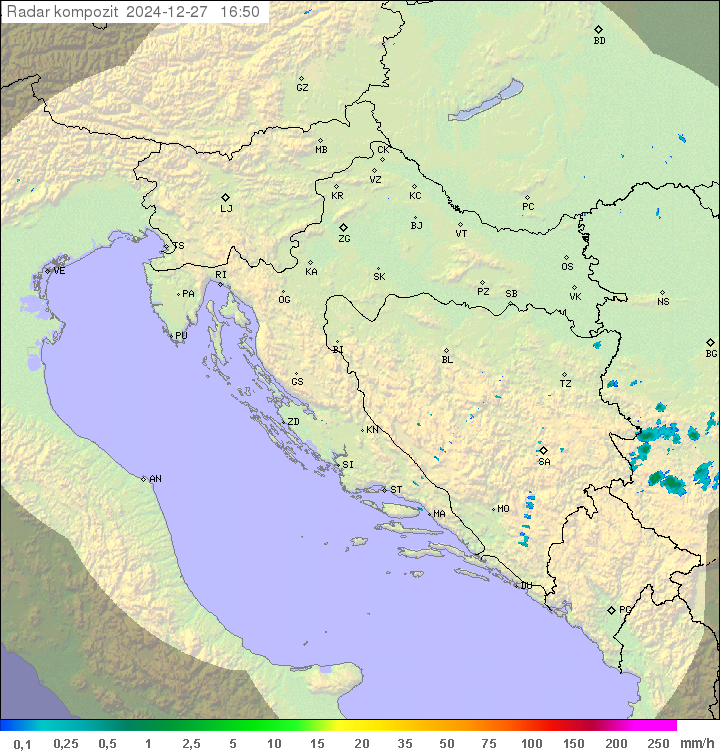 Padavine Hrvaška