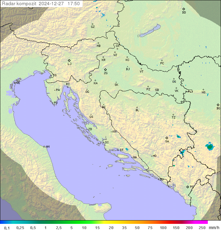 Padavine Hrvaška