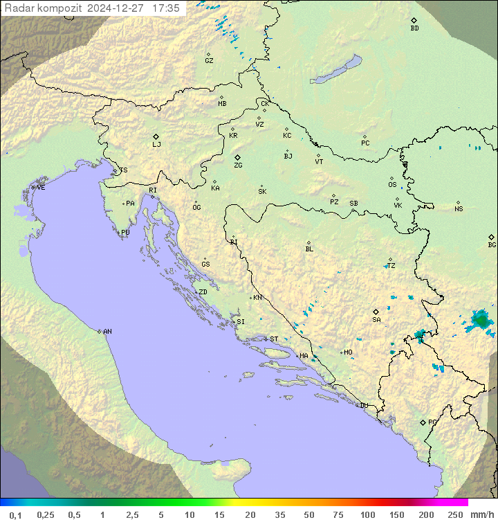 Padavine Hrvaška