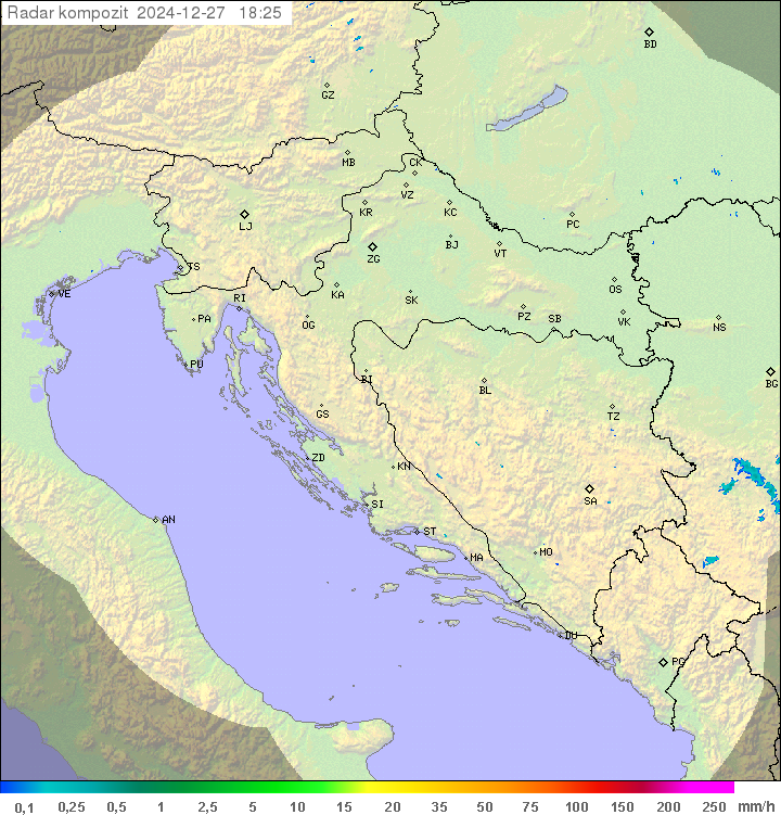 Padavine Hrvaška