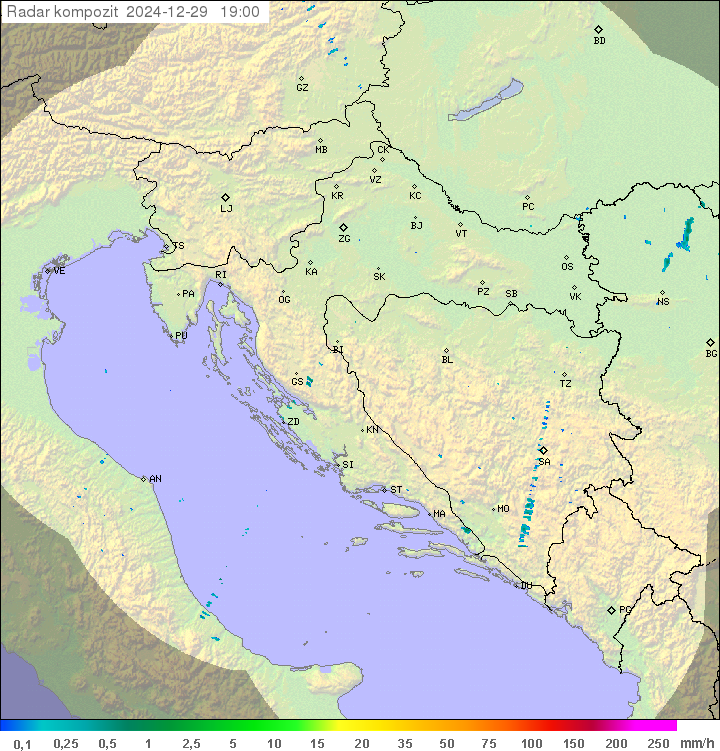 Padavine Hrvaška