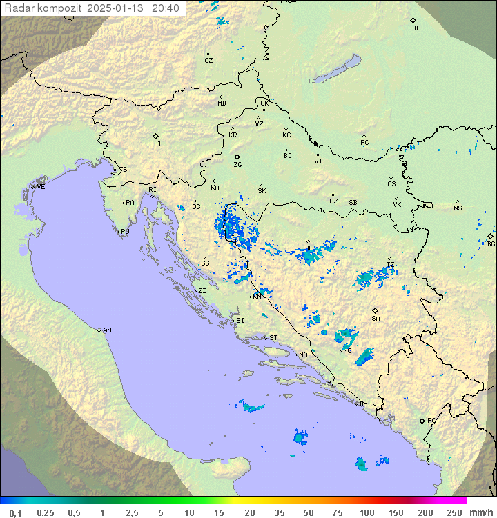 Padavine Hrvaška