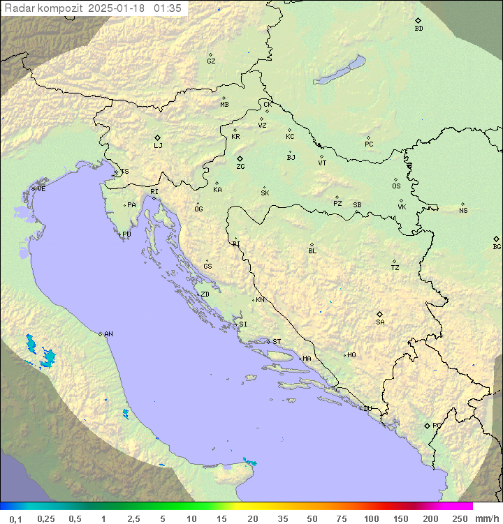 Padavine Hrvaška