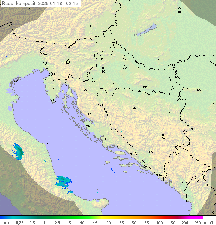 Padavine Hrvaška