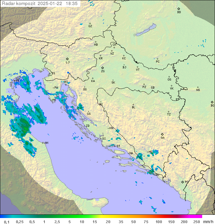 Padavine Hrvaška