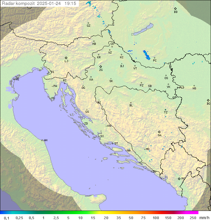 Padavine Hrvaška