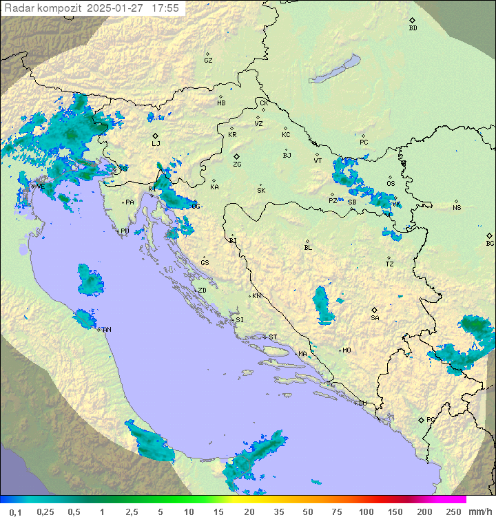 Padavine Hrvaška