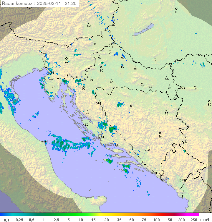 Padavine Hrvaška