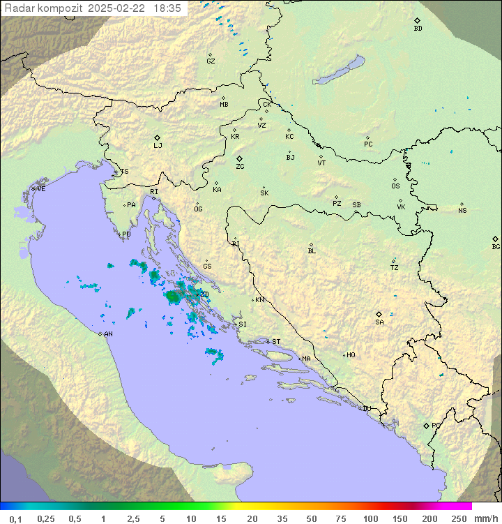 Padavine Hrvaška