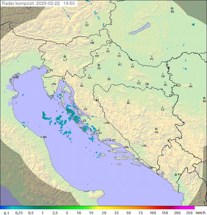 Padavine Hrvaška