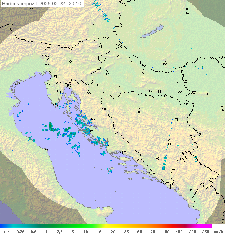 Padavine Hrvaška