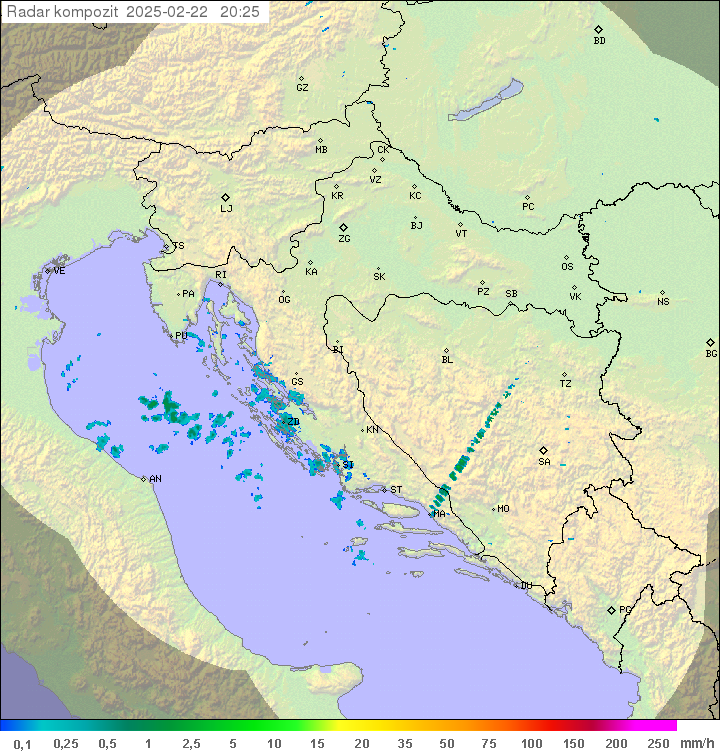 Padavine Hrvaška