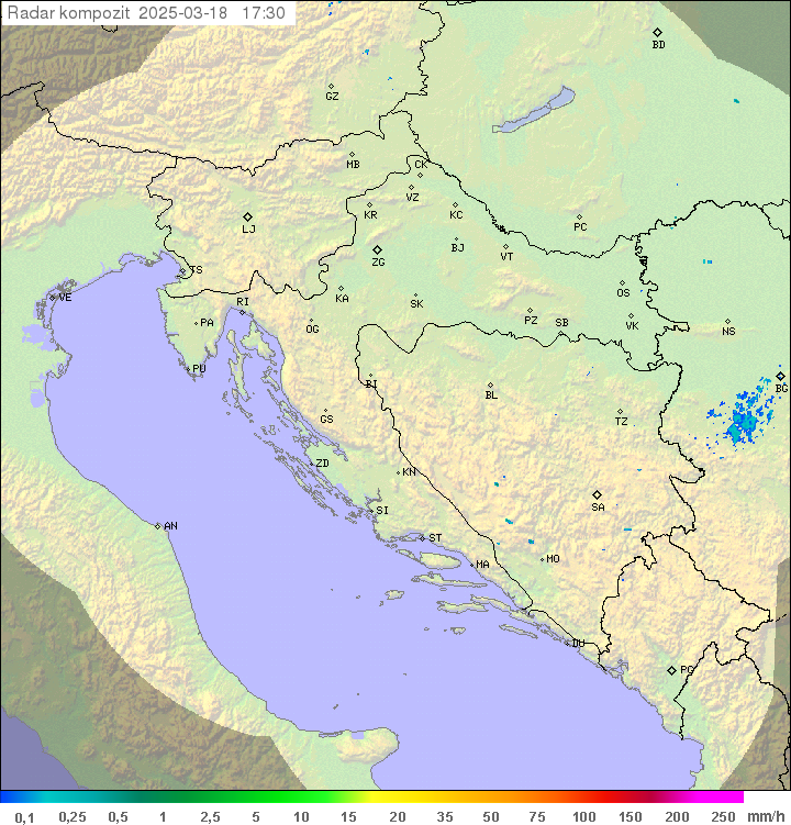 Padavine Hrvaška