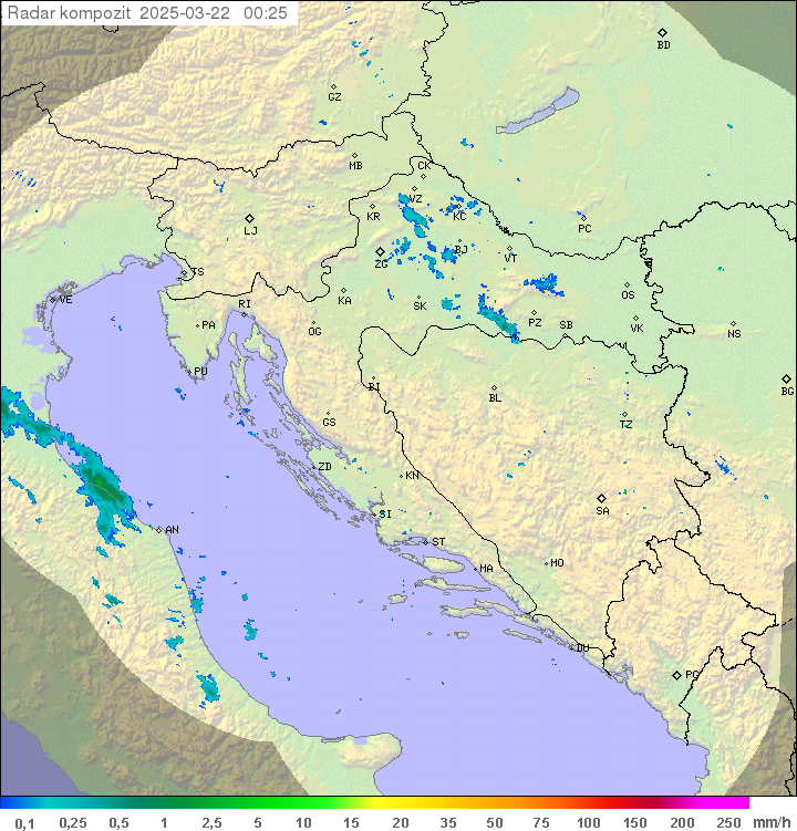 Padavine Hrvaška