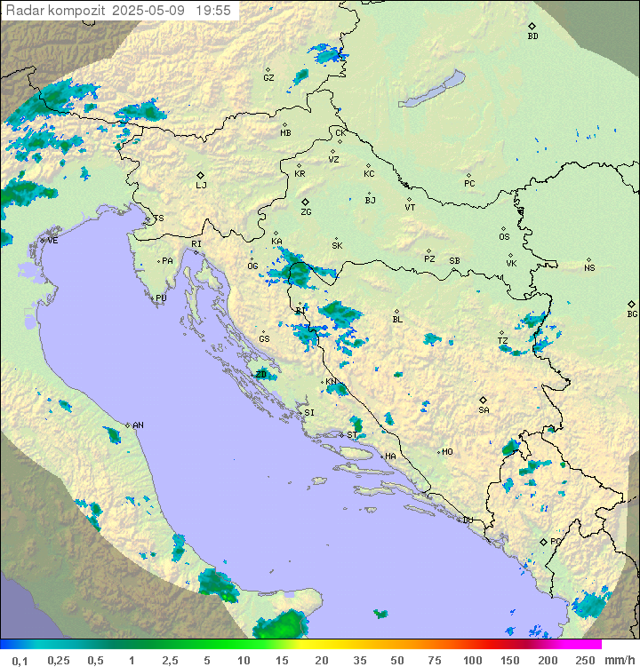 Padavine Hrvaška