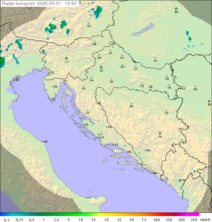 Padavine Hrvaška