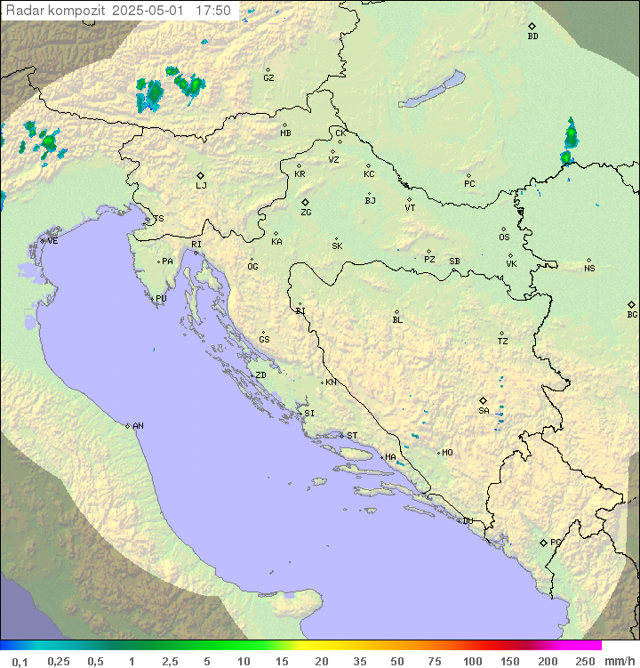 Padavine Hrvaška