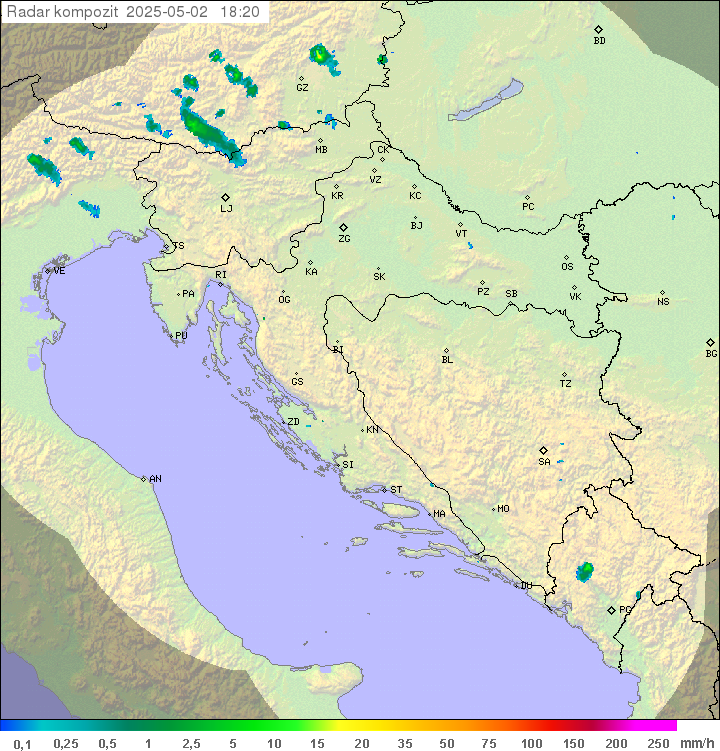 Padavine Hrvaška