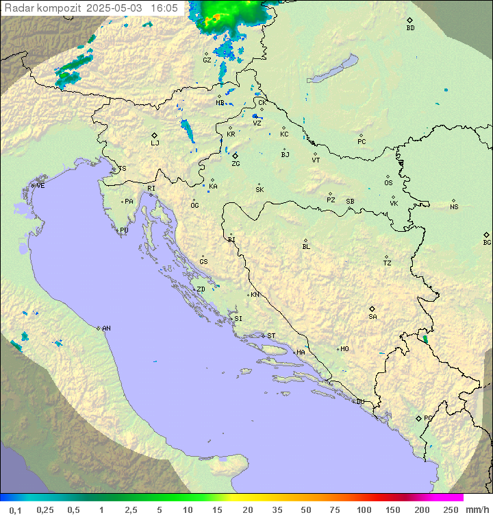 Padavine Hrvaška