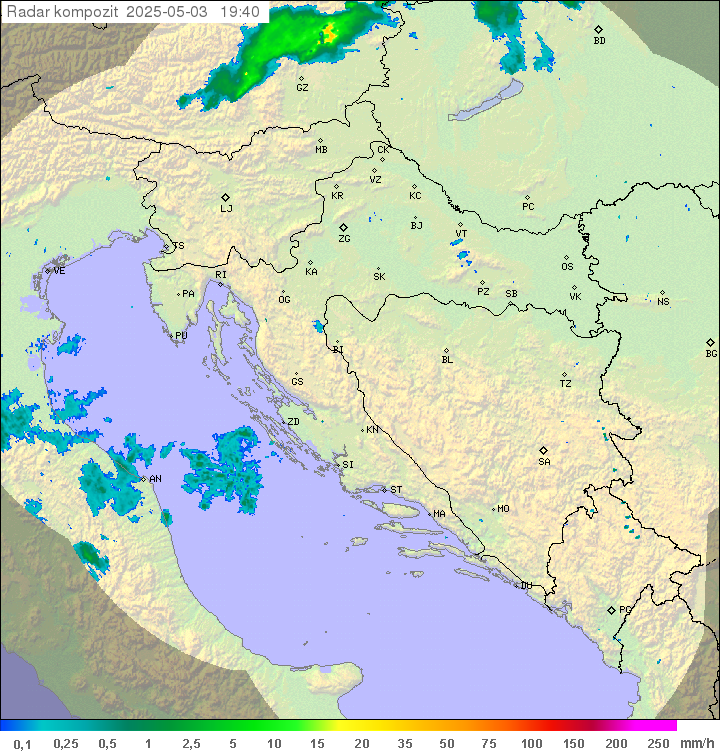 Padavine Hrvaška