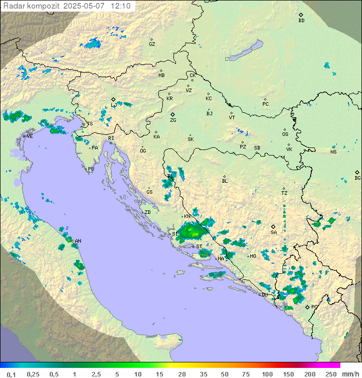 Padavine Hrvaška