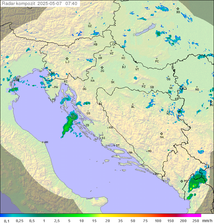 Padavine Hrvaška
