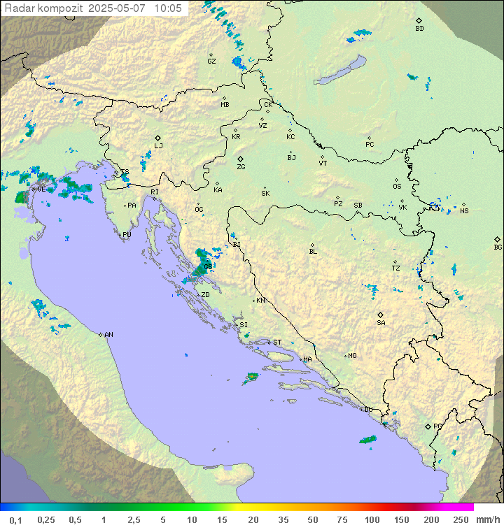 Padavine Hrvaška