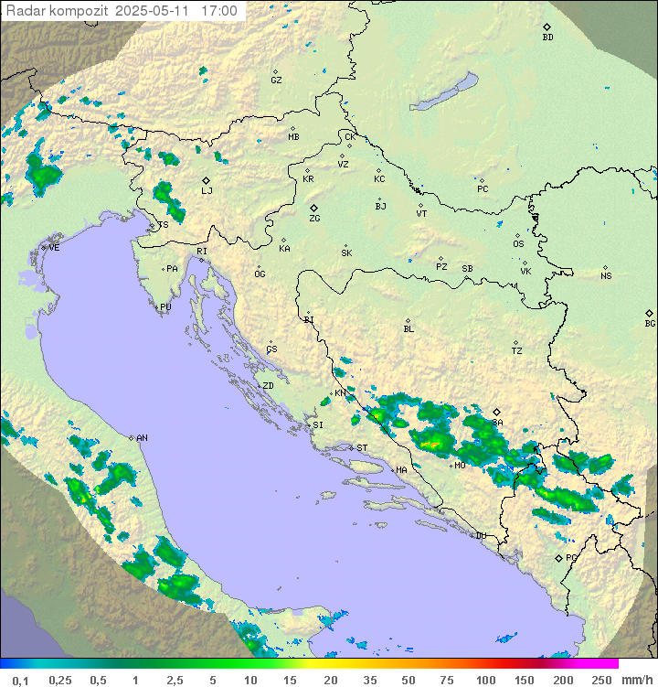 Padavine Hrvaška