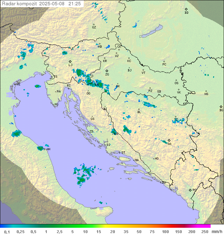 Padavine Hrvaška