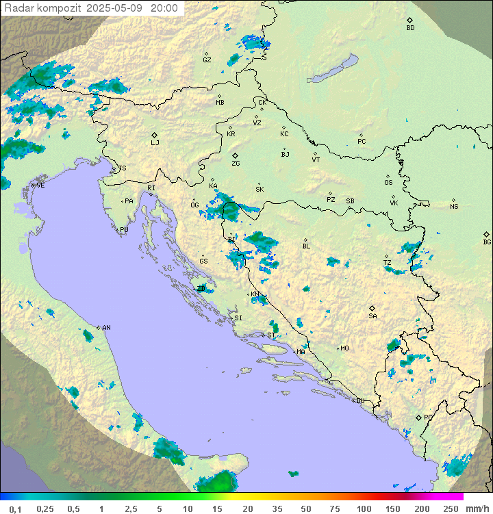 Padavine Hrvaška