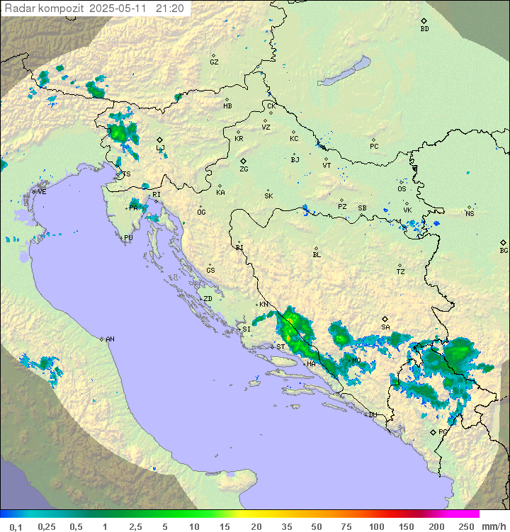 Padavine Hrvaška
