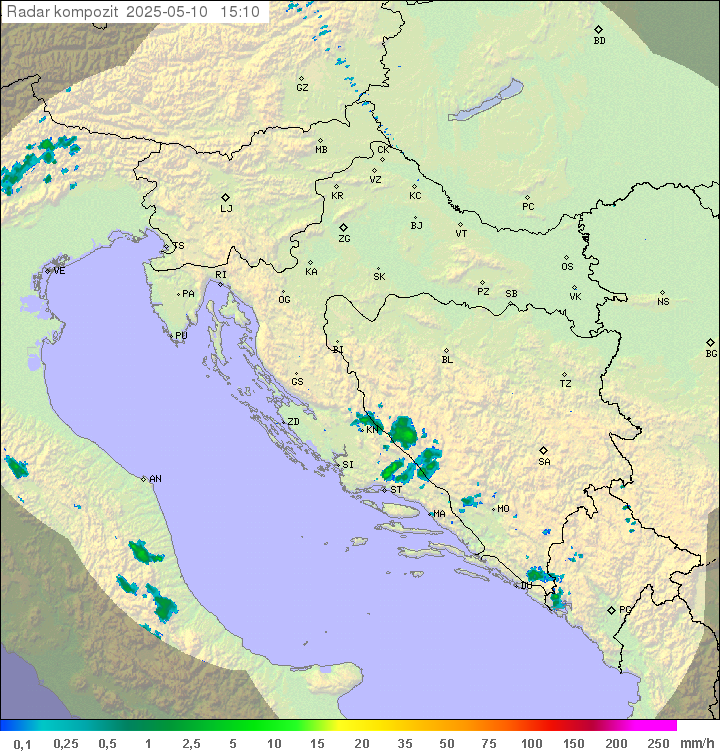 Padavine Hrvaška