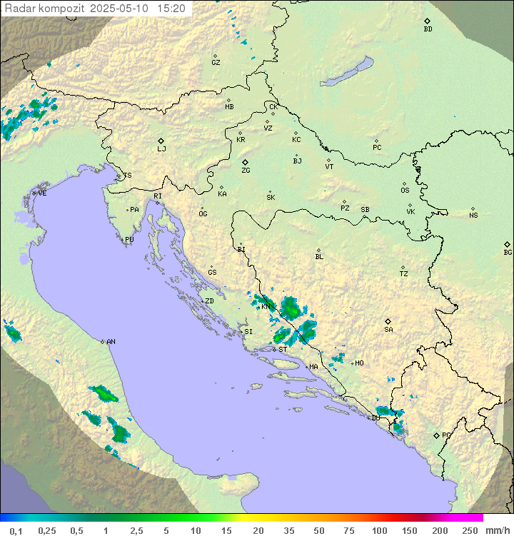 Padavine Hrvaška