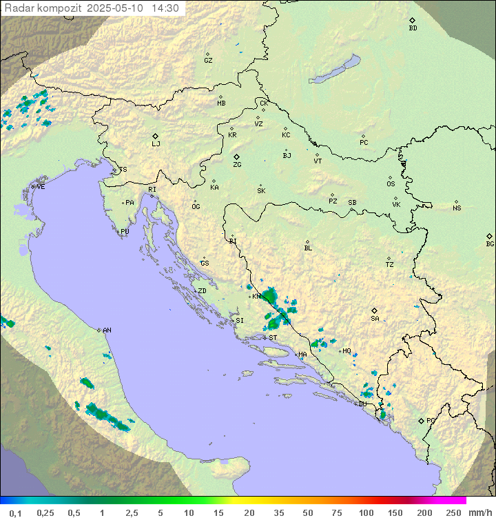 Padavine Hrvaška