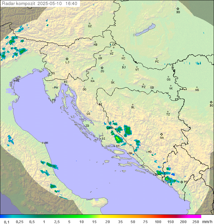 Padavine Hrvaška