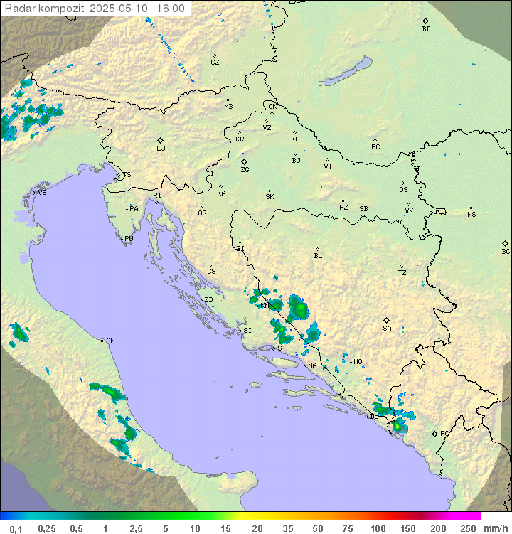 Padavine Hrvaška
