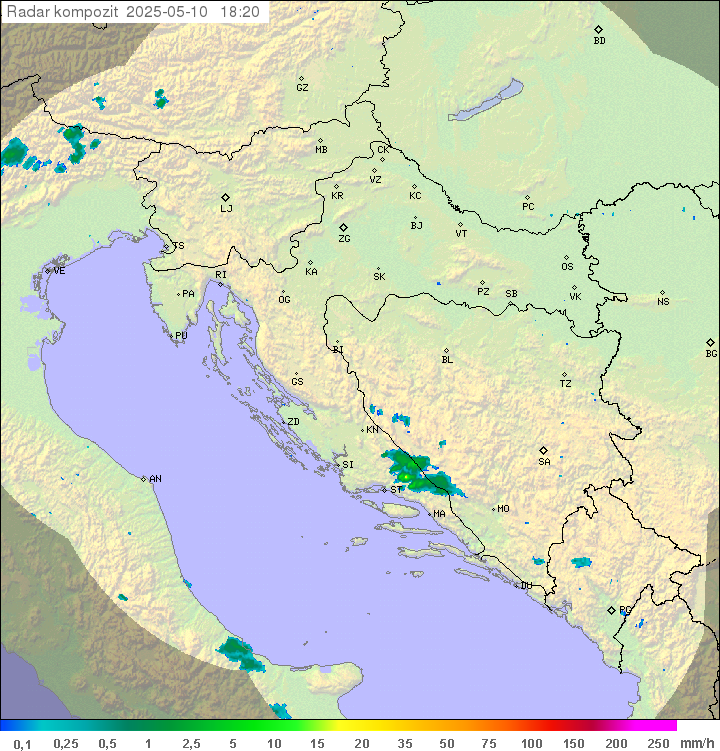 Padavine Hrvaška