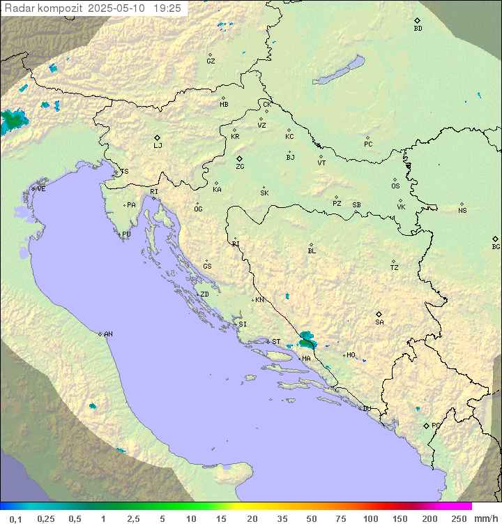 Padavine Hrvaška
