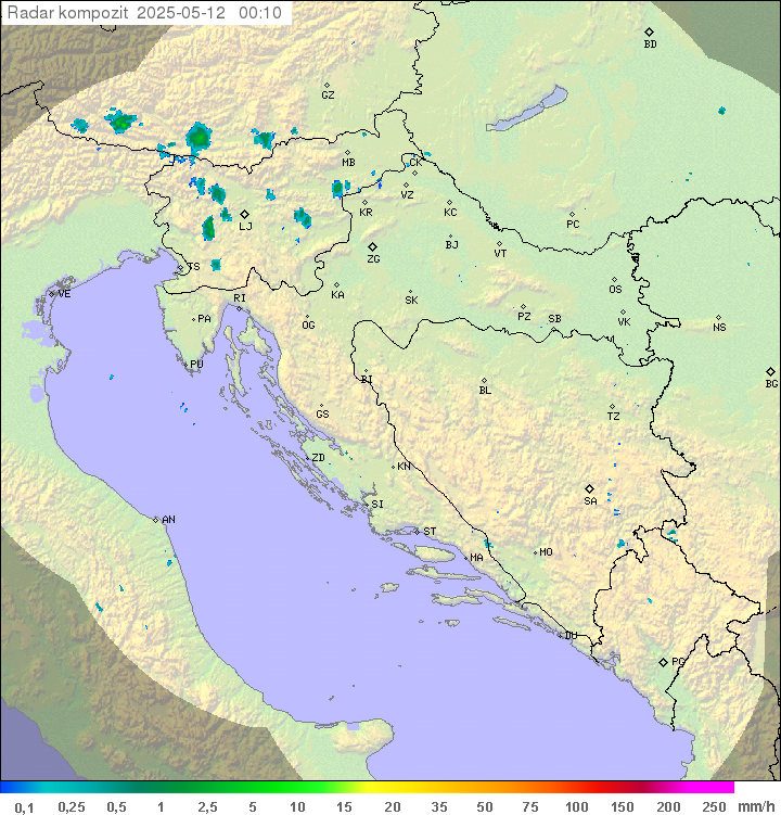 Padavine Hrvaška
