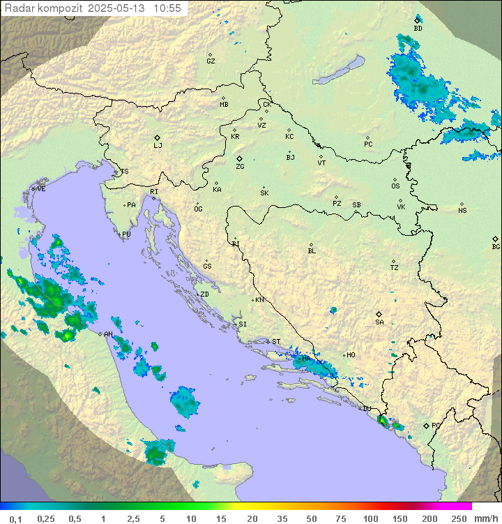 Padavine Hrvaška