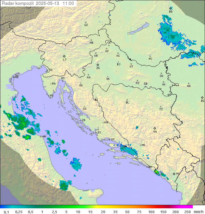 Padavine Hrvaška