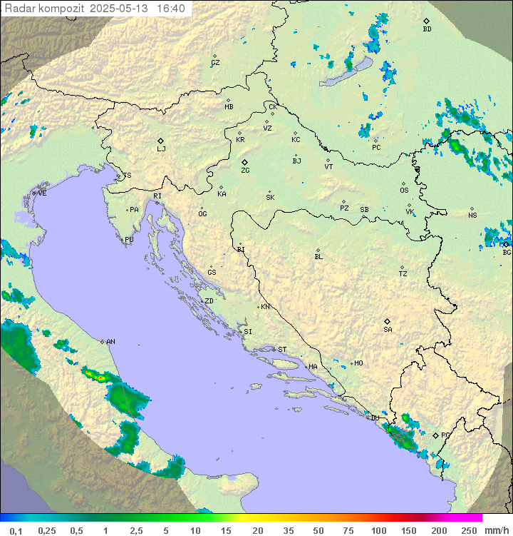 Padavine Hrvaška