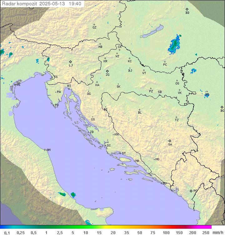 Padavine Hrvaška