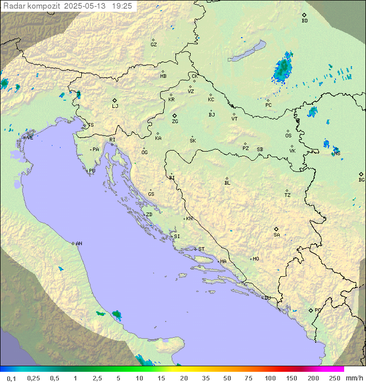 Padavine Hrvaška