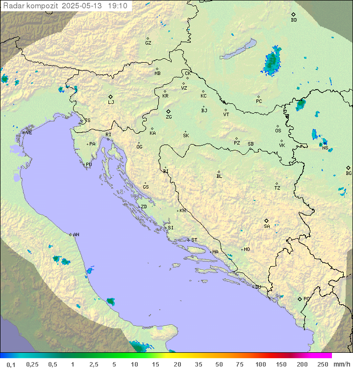 Padavine Hrvaška