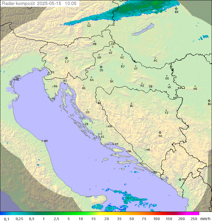 Padavine Hrvaška