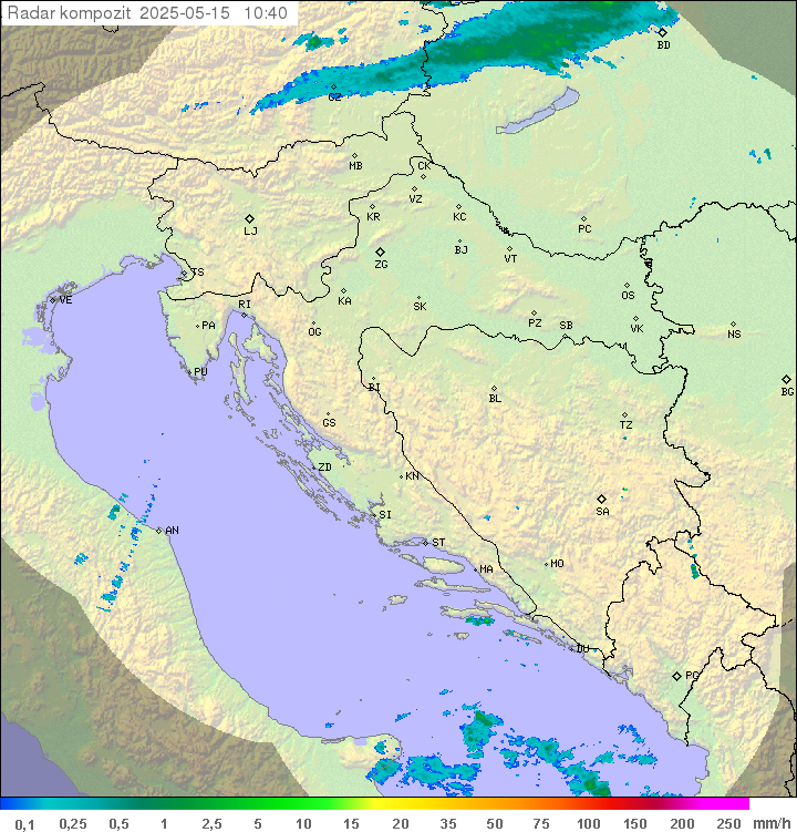 Padavine Hrvaška