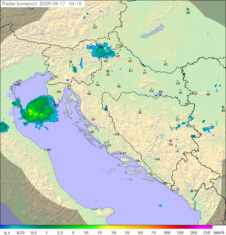 Padavine Hrvaška