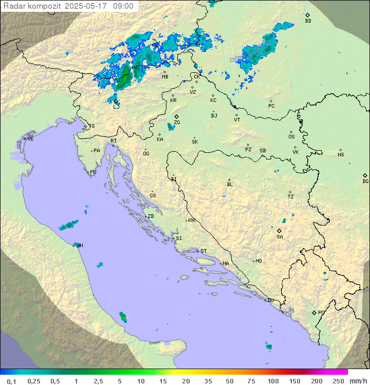 Padavine Hrvaška
